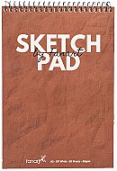 FANART ACADEMY ÜSTTEN SPİRALLİ SKETCH PAD A5 50 YAPRAK 80gr BORDO (F-8682.A5) - FANART ACADEMY