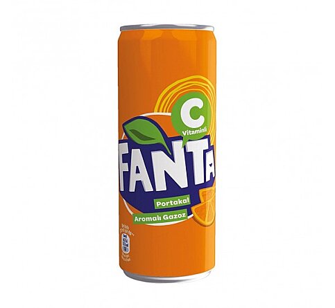 FANTA PORTAKAL 330ml KUTU - 1