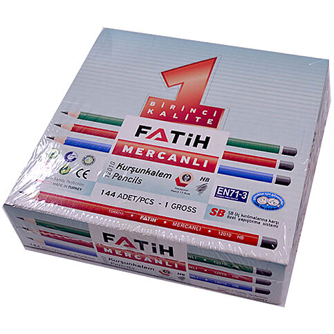 FATİH 12010 MERCANLI KURŞUN KALEM - 1
