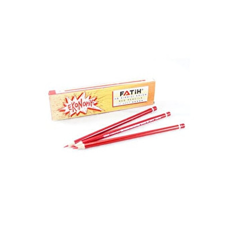Fatih 25010 Kopya Kalemi Hb Kırmızı - 1