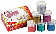 FATİH 50435 GUAJ BOYA METALİK 6 RENKx25ml - FATİH