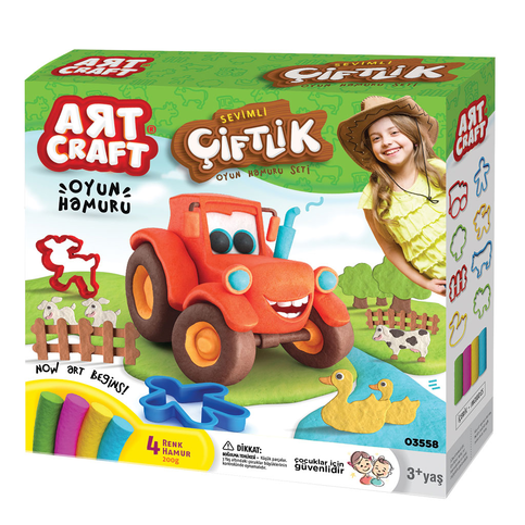 Fen Çiftlik Hamur Seti 200gr (03558) - 2