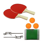 FİXPOİNT K-3913 MASA TENİSİ RAKET-TOP-FİLE SETİ - FİXPOİNT