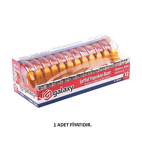FİXPOİNT P-5310 GALAXY SELEFON BANT 12mmx33m+BANT MAKİNESİ - 2