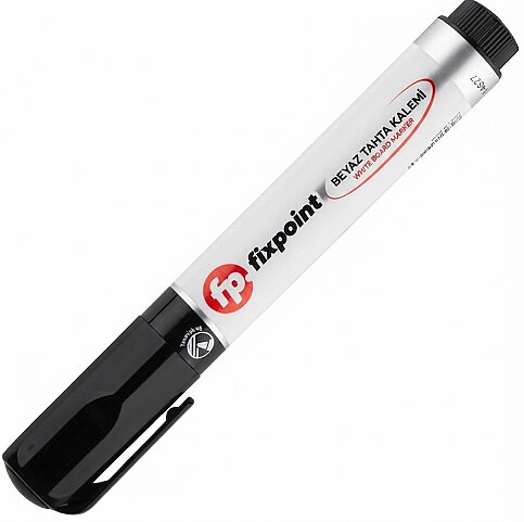 FİXPOİNT P-5723 BEYAZ TAHTA KALEMİ YUVARLAK UÇ SİYAH - 1
