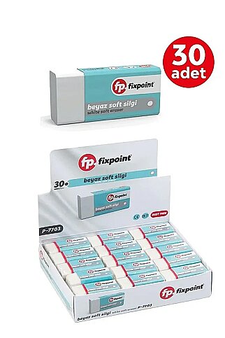 FİXPOİNT P-7703 BEYAZ SİLGİ - 1