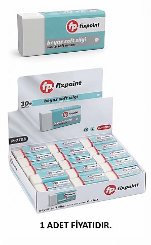 FİXPOİNT P-7703 BEYAZ SİLGİ - 1