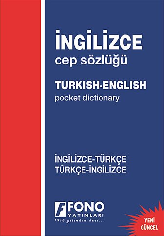 FONO YAYINLARI İNGİLİZCE CEP SÖZLÜĞÜ - 1