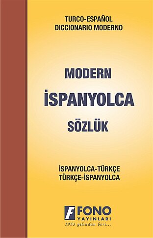 FONO YAYINLARI İSPANYOLCA MODERN SÖZLÜK - 1