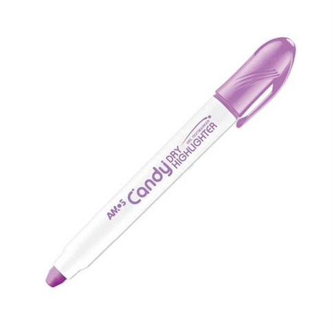 Amos Hlcdlv Dry Fosforlu Kalem Pastel Mor - 1