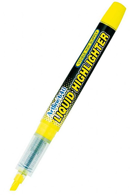 ARTLİNE EK-640 LİKİT FOSFORLU KALEM 3-3.5mm (A-EK-640 F.YELLOW)
