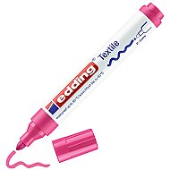 EDDİNG 4500-69 T-SHİRT BOYAMA KALEMİ FOSFORLU PEMBE - EDDİNG