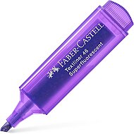 FABER-CASTELL ŞEFFAF GÖVDE FOSFORLU KALEM MOR (5030154636) - FABER-CASTELL