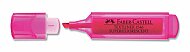 FABER-CASTELL ŞEFFAF GÖVDE FOSFORLU KALEM PEMBE (5030154628) - FABER-CASTELL