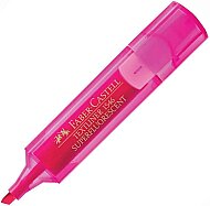 FABER-CASTELL ŞEFFAF GÖVDE FOSFORLU KALEM PEMBE (5030154628) - FABER-CASTELL