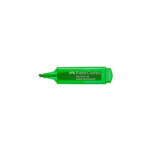 FABER-CASTELL ŞEFFAF GÖVDE FOSFORLU KALEM YEŞİL (5030154663) - 1