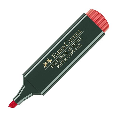 FABER-CASTELL FOSFORLU KALEM KIRMIZI (5030154821) - 1