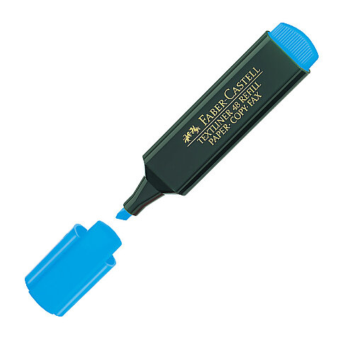 FABER-CASTELL FOSFORLU KALEM MAVİ (5030154851) - 2