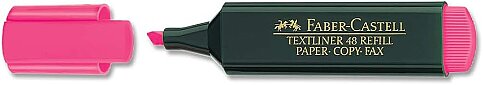 FABER-CASTELL FOSFORLU KALEM PEMBE (5030154828) - 1