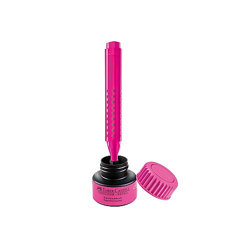 FABER-CASTELL FOSFORLU KALEM MÜREKKEBİ PEMBE (5150154928) - 1