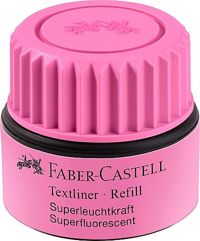 FABER-CASTELL FOSFORLU KALEM MÜREKKEBİ PEMBE (5150154928) - 1