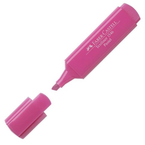 Faber-Castell Fosforlu Kalem Pastel Gül (154654) - 1
