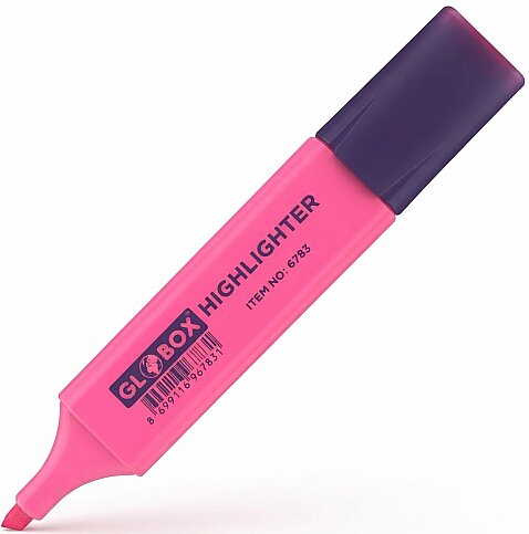 GLOBOX 6788 FOSFORLU KALEM PEMBE - 1
