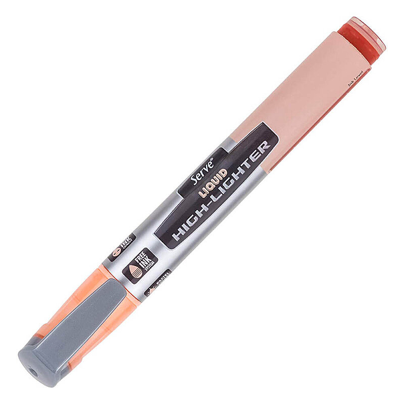 SERVE LKTFP LİKİT FOSFORLU KALEM PASTEL TURUNCU (SV-LKTFPT)