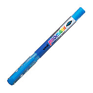UNİ USP-105 PROMARK EYE FOSFORLU KALEM AÇIK MAVİ - UNİ