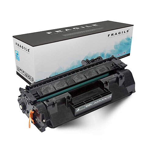 FRAGİLE HP CE505A CF280A SİYAH MUADİL TONER 2600 SAYFA (LBP6300 MF5840 P2030 M401A) - 1