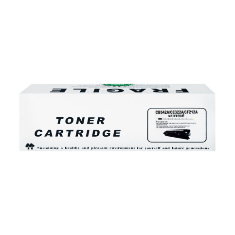 Fragile Hp Cb542A Sarı Muadil Toner 1400 Sayfa (Cm1312 Cp1215 Crg731) - 1