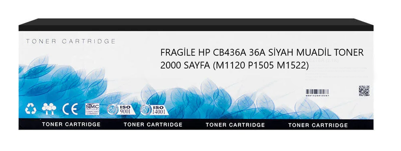 FRAGİLE HP CB436A 36A SİYAH MUADİL TONER 2000 SAYFA (M1120 P1505 M1522)