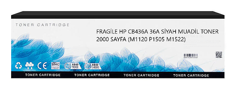 FRAGİLE HP CB436A 36A SİYAH MUADİL TONER 2000 SAYFA (M1120 P1505 M1522)
