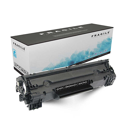 FRAGİLE HP CF283A 83A CRG737 SİYAH MUADİL TONER 1600 SAYFA (M125A M127FW M225DN) - 1