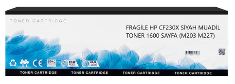 FRAGİLE HP CF230X SİYAH MUADİL TONER 1600 SAYFA (M203 M227) - 1