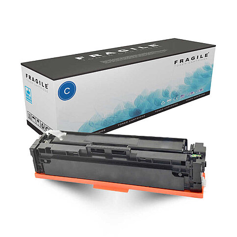 FRAGİLE HP CF541A 203A MAVİ MUADİL TONER 1200 SAYFA (CRG-054 CRG-067 M254DW M280NW) - 1