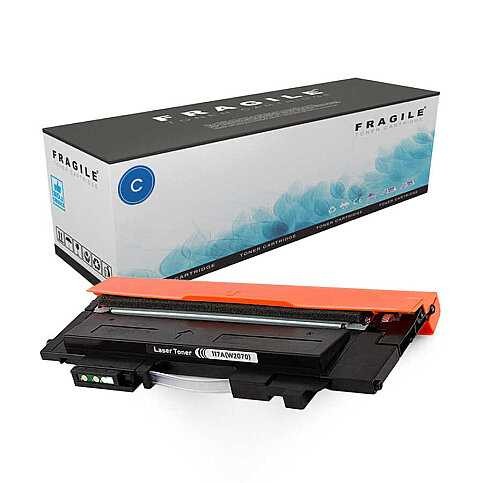 FRAGİLE HP W2071A 117A MAVİ MUADİL TONER 700 SAYFA (179FNW 178NW 150A 150NW) - 1