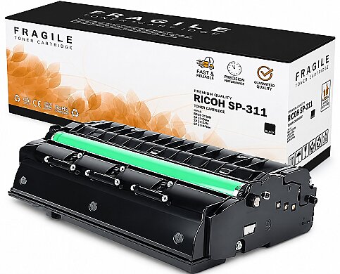 FRAGİLE RİCOH SP310 SP311 SİYAH MUADİL TONER - 1