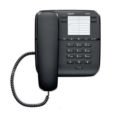 Gigaset Da310 Masa Üstü Telefon Siyah - 1