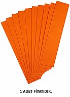 GİNZA GN-300 KRAPON KAĞIDI TURUNCU (000.56) - GİNZA