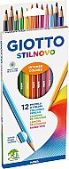 GİOTTO STİLNOVO KURU BOYA 12 RENK KARTON KUTU (256500TR) - GİOTTO
