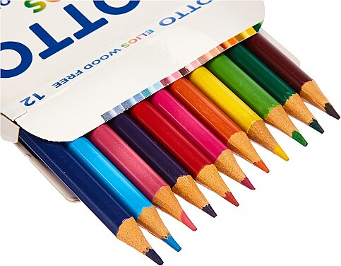 GİOTTO ELİOS KURU BOYA 12 RENK KARTON KUTU (275800) - 2