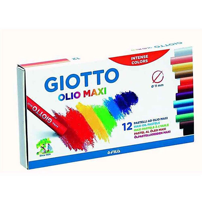 GİOTTO OLİO YAĞLI PASTEL BOYA 12 RENK (293000)