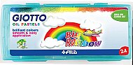 GİOTTO BİG YAĞLI PASTEL BOYA 24 RENK PLASTİK KUTU (295200) - GİOTTO