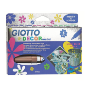Giotto 452900 Çok Amaçlı Paint Markör 4.0Mm Metalik 5 Renk - GİOTTO