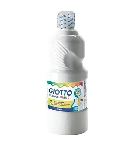 GİOTTO GUAJ BOYA BEYAZ 500ml (535301) - 1