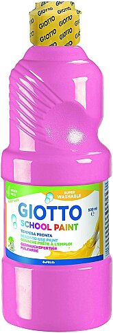 GİOTTO GUAJ BOYA PEMBE 500ml (535306) - 1