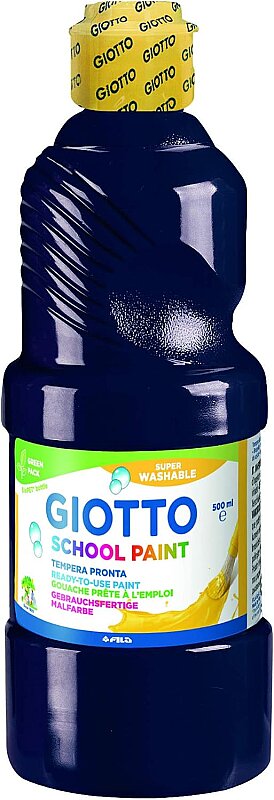 GİOTTO GUAJ BOYA SİYAH 500ml (535324)
