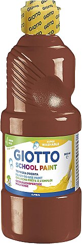 GİOTTO GUAJ BOYA KAHVE 500ml (535328) - 1