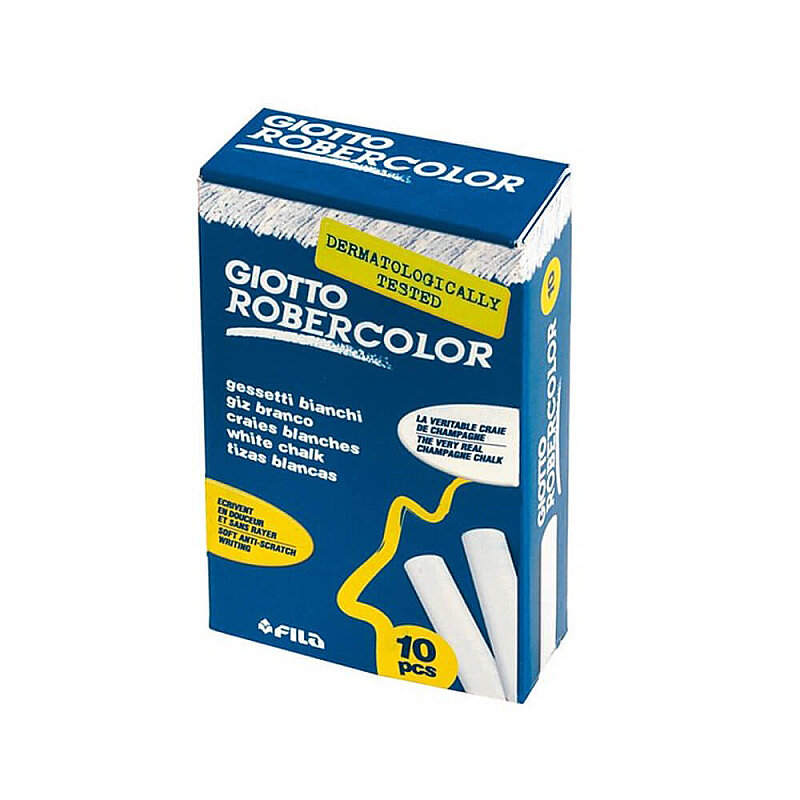 GİOTTO ROBERCOLOR TEBEŞİR BEYAZ 10LU (538700)